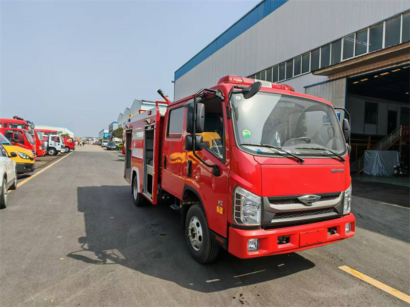 福田3方消防車水罐消防車